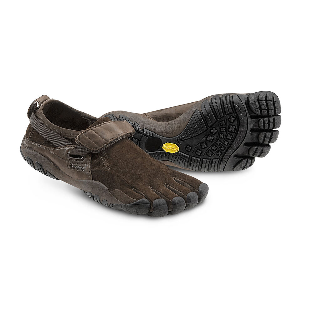 Vibram Fivefingers KSO Trek Bayan 5 Parmak Ayakkabı Kahverengi,VG6947285